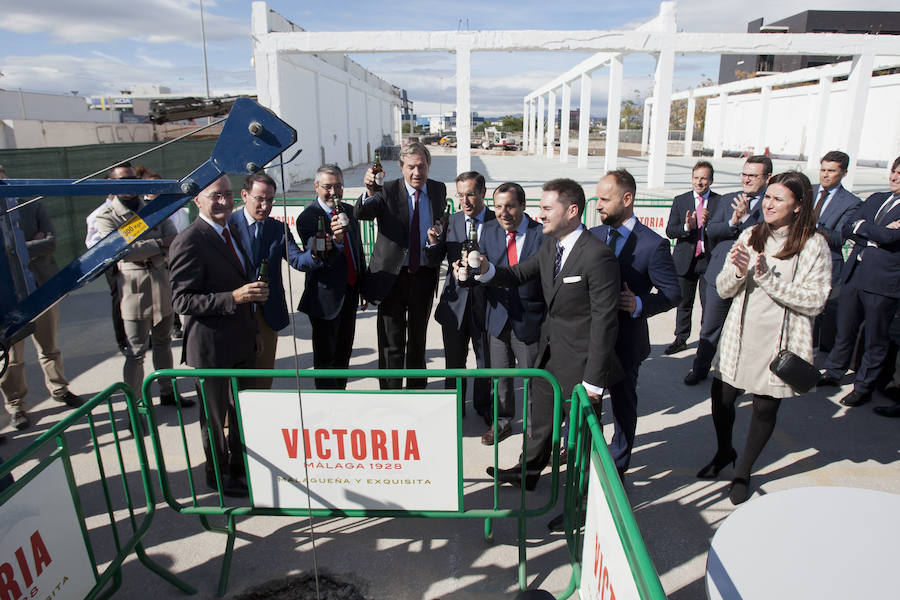 Cerveza Victoria inicia la construcción de su nueva fábrica de Málaga