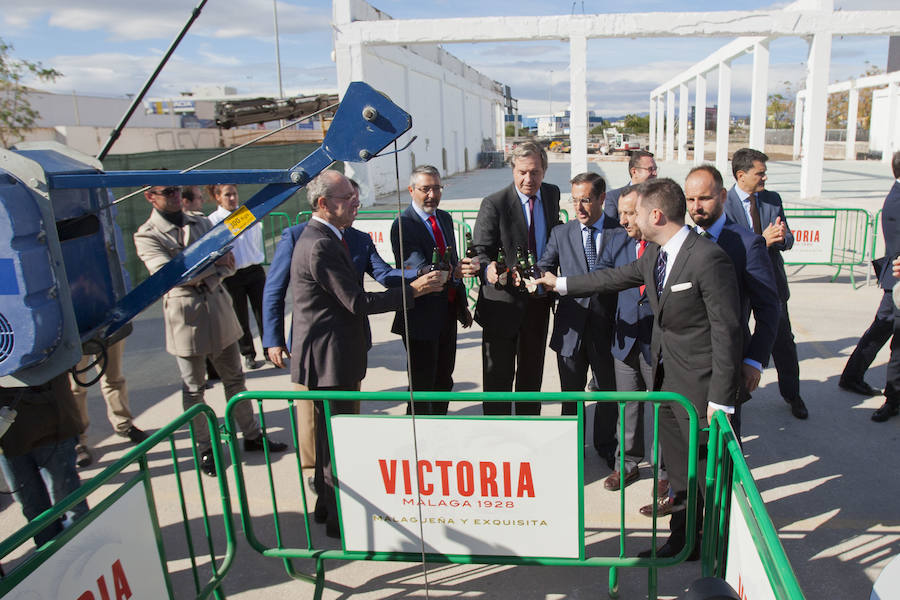 Cerveza Victoria inicia la construcción de su nueva fábrica de Málaga