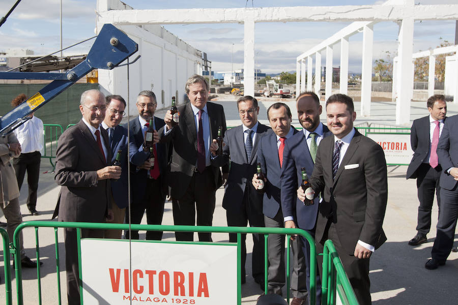 Cerveza Victoria inicia la construcción de su nueva fábrica de Málaga