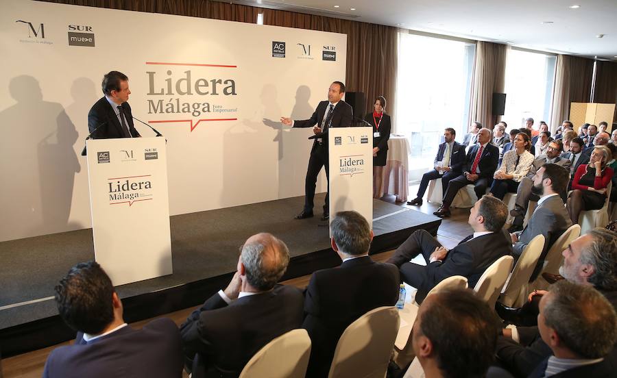 En imágenes, el foro Lidera Málaga con Antonio Catalán