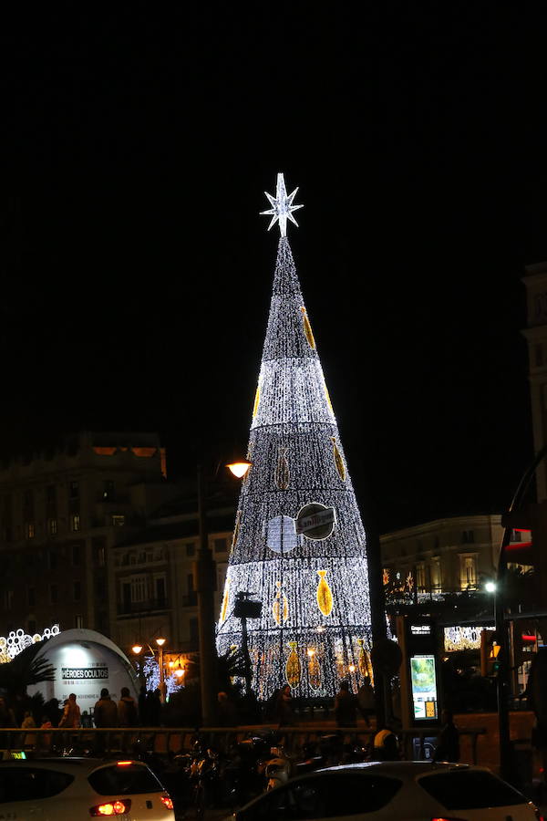 La Navidad se ilumina en Málaga