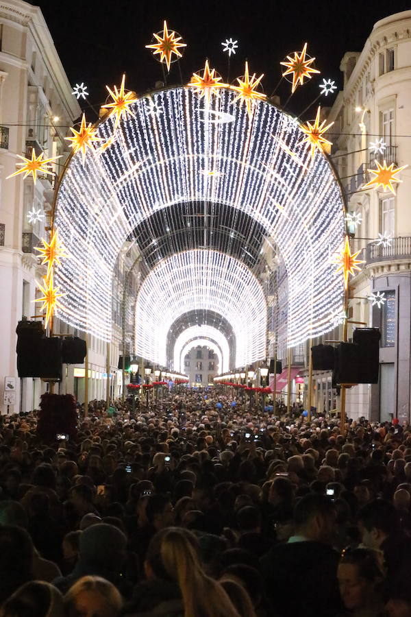 La Navidad se ilumina en Málaga