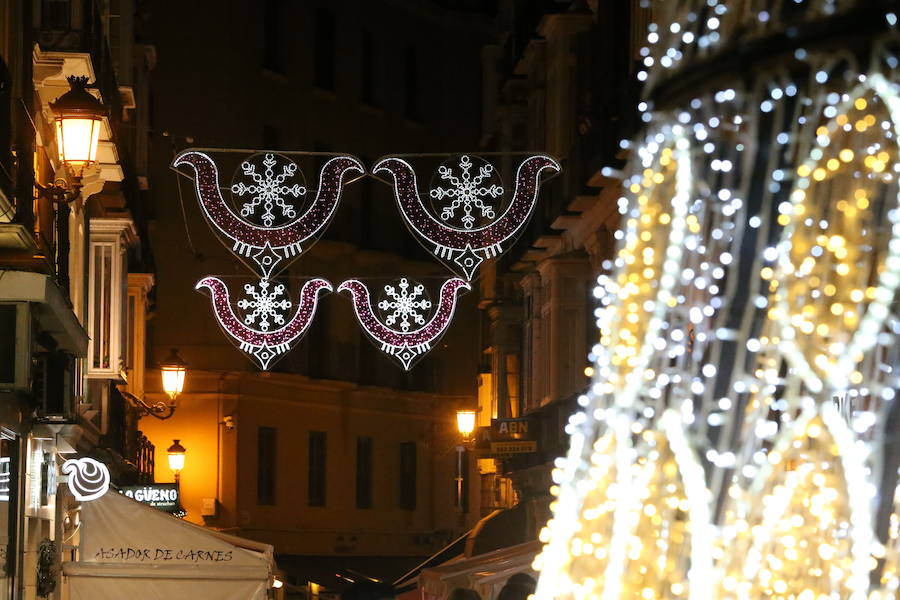 La Navidad se ilumina en Málaga