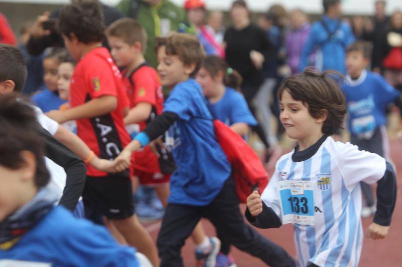 En fotos, la II Kids Race Málaga Kinder + Sport