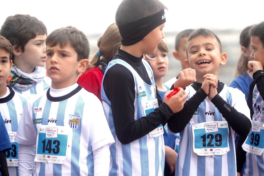 En fotos, la II Kids Race Málaga Kinder + Sport
