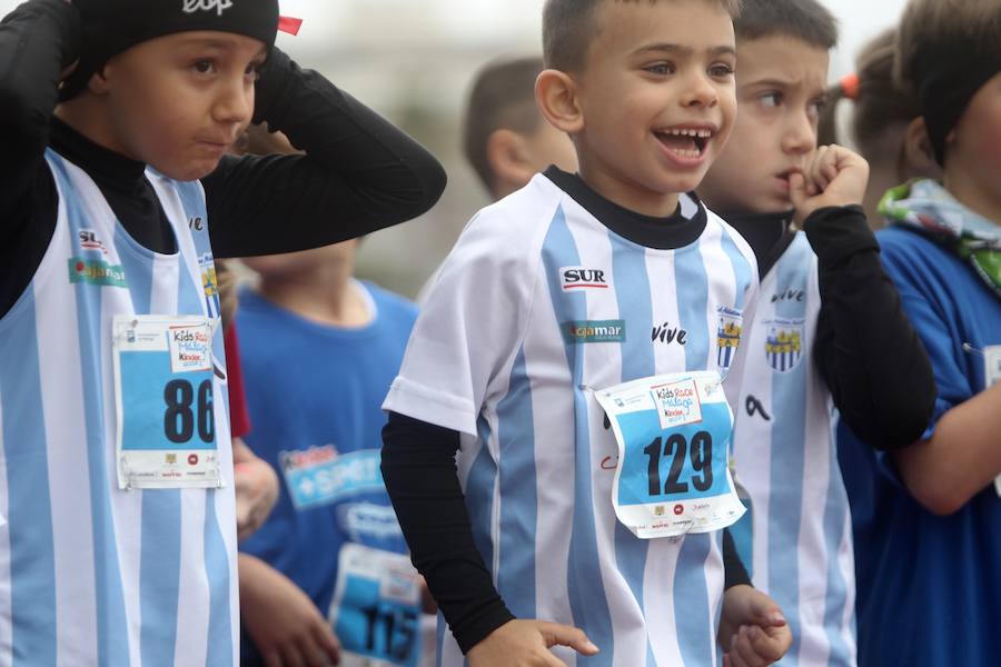 En fotos, la II Kids Race Málaga Kinder + Sport