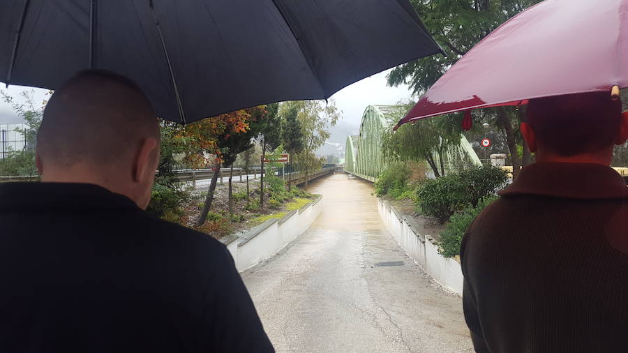 La tromba de agua en Málaga se ceba con Cártama