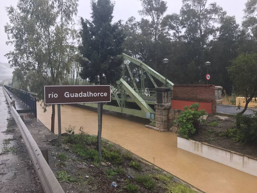 Situación del río Guadalhorce