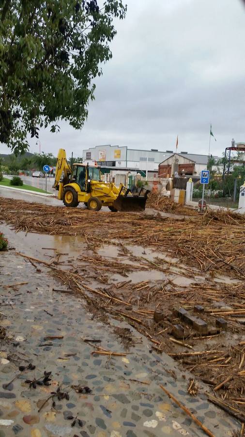 Las inundaciones, en Mijas