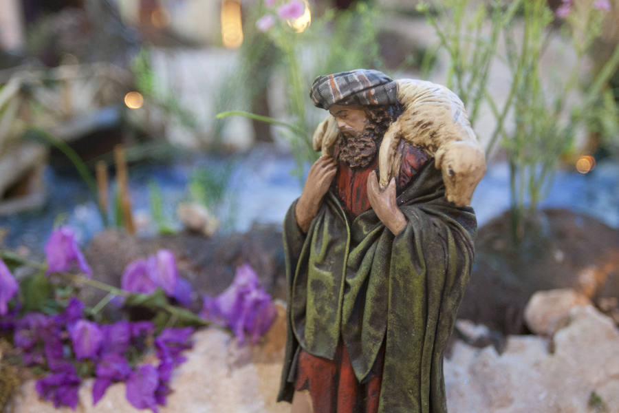 Exposición de belenes de miniatura de la colección de Luis Merino