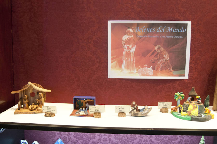 Exposición de belenes de miniatura de la colección de Luis Merino