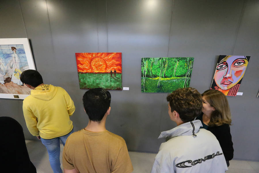 Exposición sobre obras realizadas por menores infractores, en imágenes