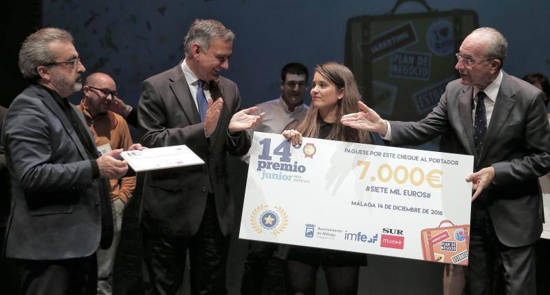 Fotos de la entrega de los XIV Premios Junior para Empresa