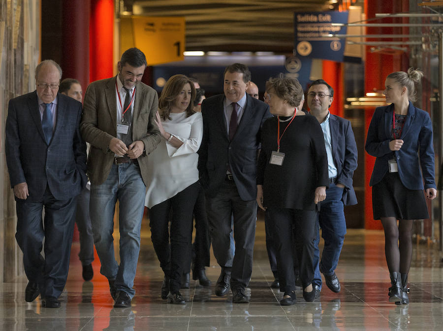 Susana Díaz clausura un acto socialista en Málaga