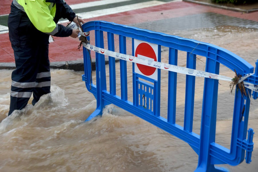 El temporal más importante en Murcia desde que se tienen registros