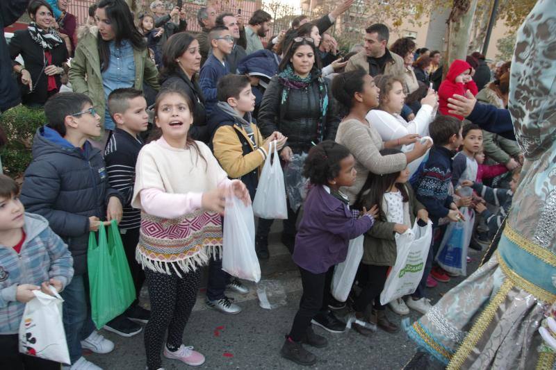 Cabalgata de los Reyes Magos por la Cruz de Humilladero 2017