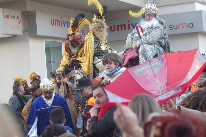 Cabalgata de los Reyes Magos por la Cruz de Humilladero 2017