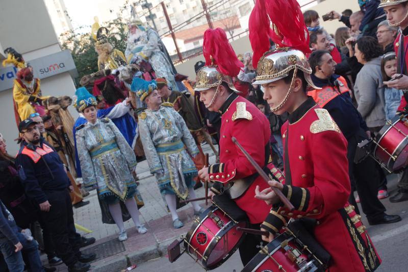 Cabalgata de los Reyes Magos por la Cruz de Humilladero 2017