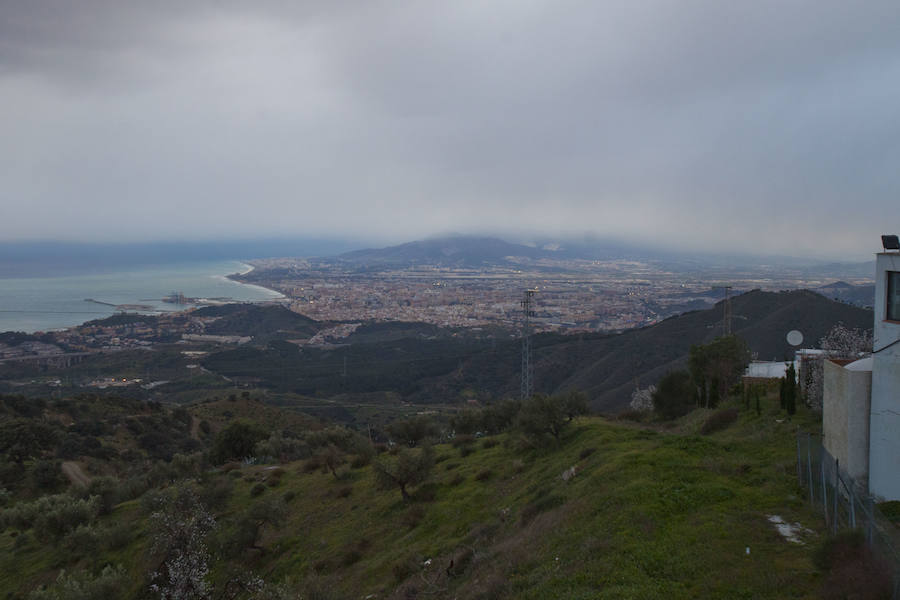 La nieve llega a los Montes de Málaga