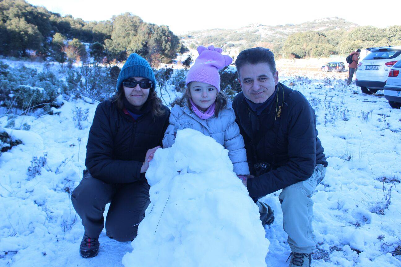 Malagueños en la Sierra de las Nieves