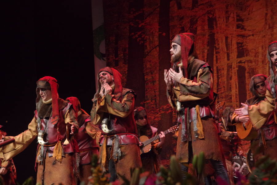 La segunda preliminar del Concurso de Canto del Carnaval de Málaga, en imágenes