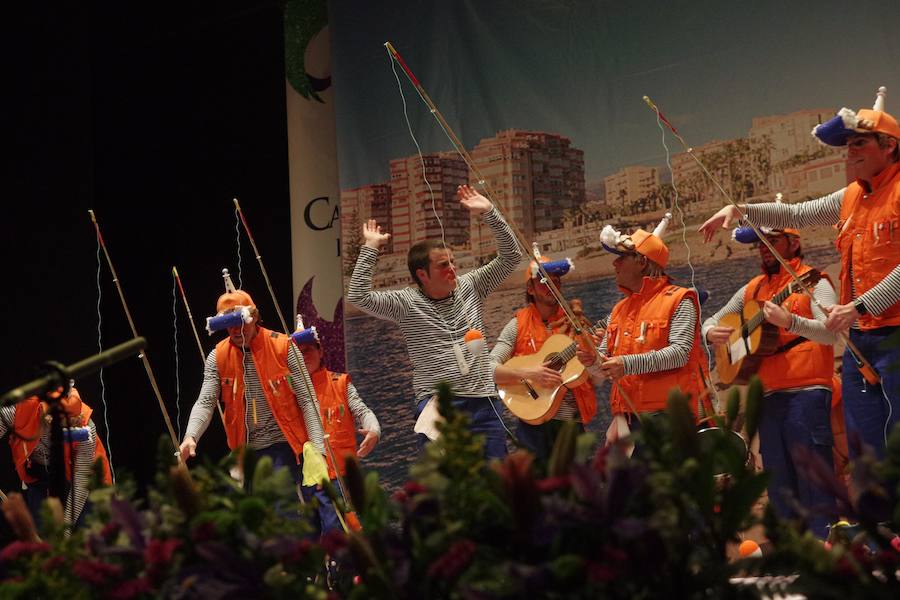 La segunda preliminar del Concurso de Canto del Carnaval de Málaga, en imágenes