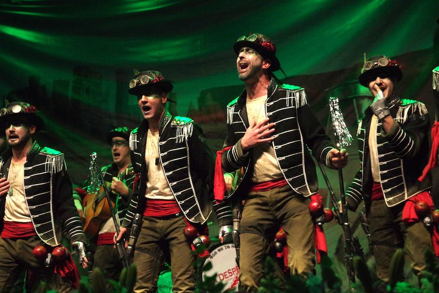 La segunda preliminar del Concurso de Canto del Carnaval de Málaga, en imágenes