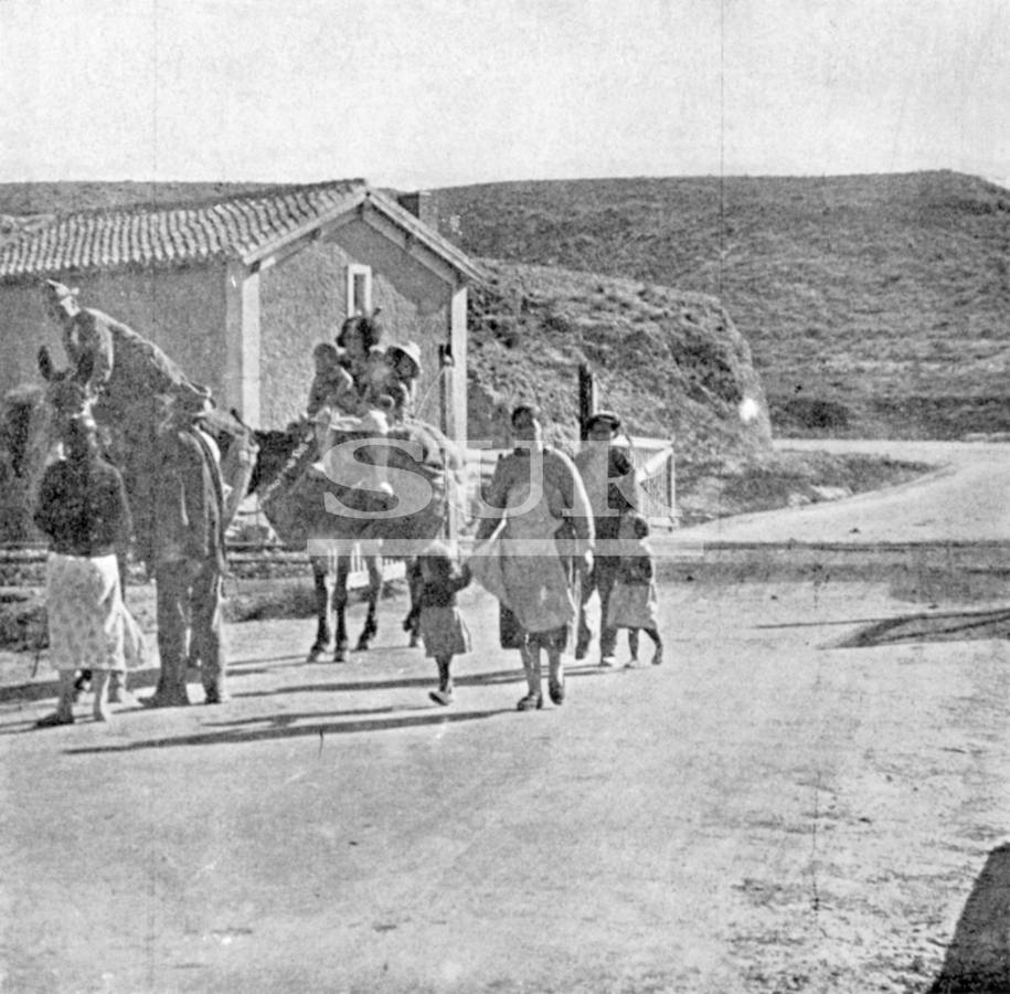 La huida por la Carretera de Málaga-Almería vista por Norman Bethune