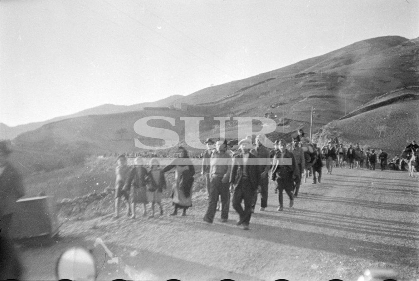 La huida por la Carretera de Málaga-Almería vista por Norman Bethune