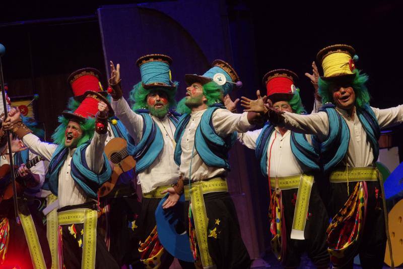 La séptima preliminar del concurso de canto del Carnaval de Málaga, en imágenes