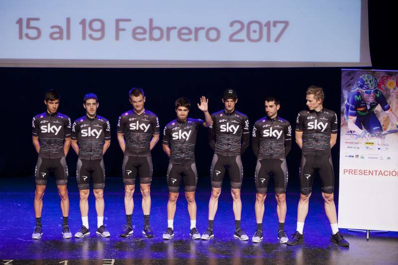 La presentación de la Vuelta Ciclista a Andalucía, en fotos