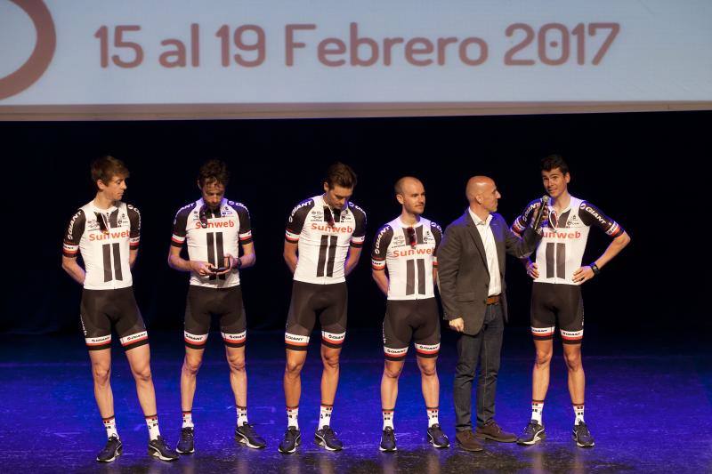 La presentación de la Vuelta Ciclista a Andalucía, en fotos