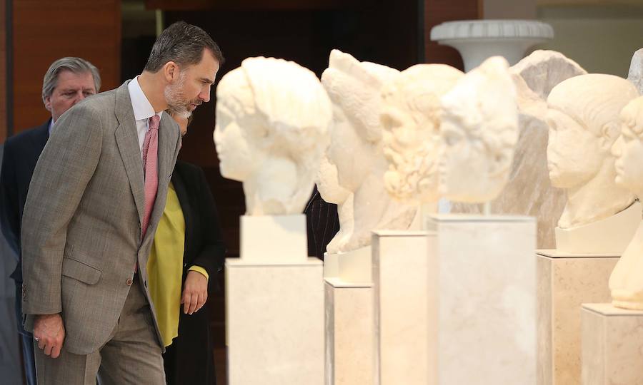 El Rey visita el Museo de Málaga