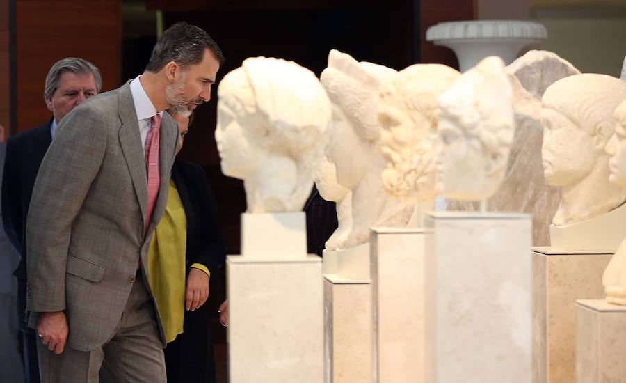 El Rey visita el Museo de Málaga