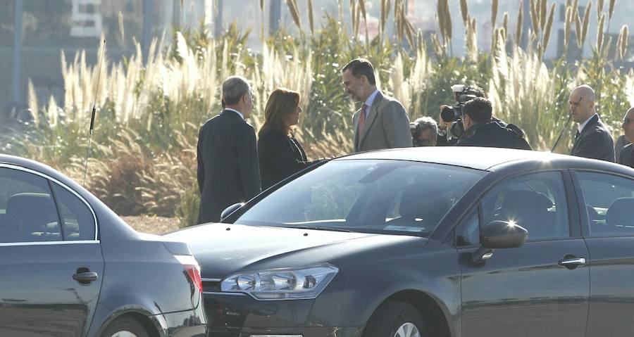 El Rey Felipe VI inaugura el Foro Transfiere