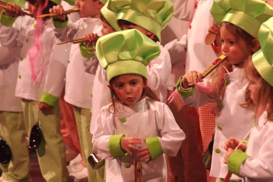 Agrupación infantil Con las manos en la masa