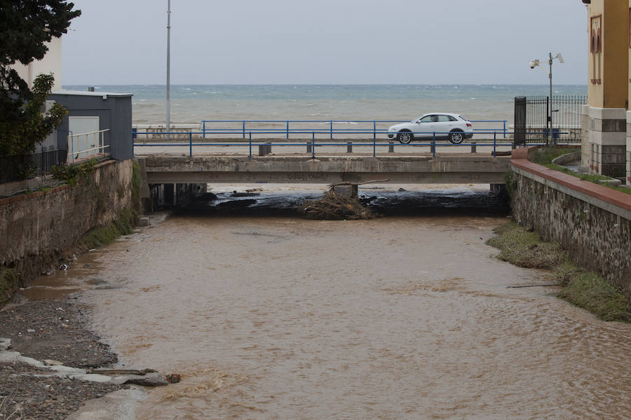 Así ha afectado la tromba de agua a Málaga capital