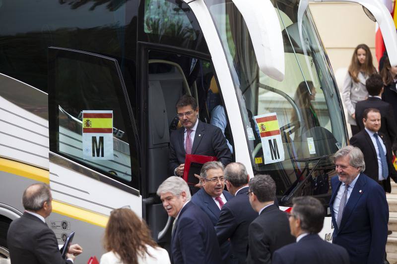 Las mejores imágenes de la cumbre hispano-francesa en Málaga (III)