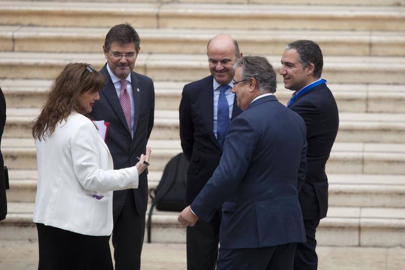 Las mejores imágenes de la cumbre hispano-francesa en Málaga (III)