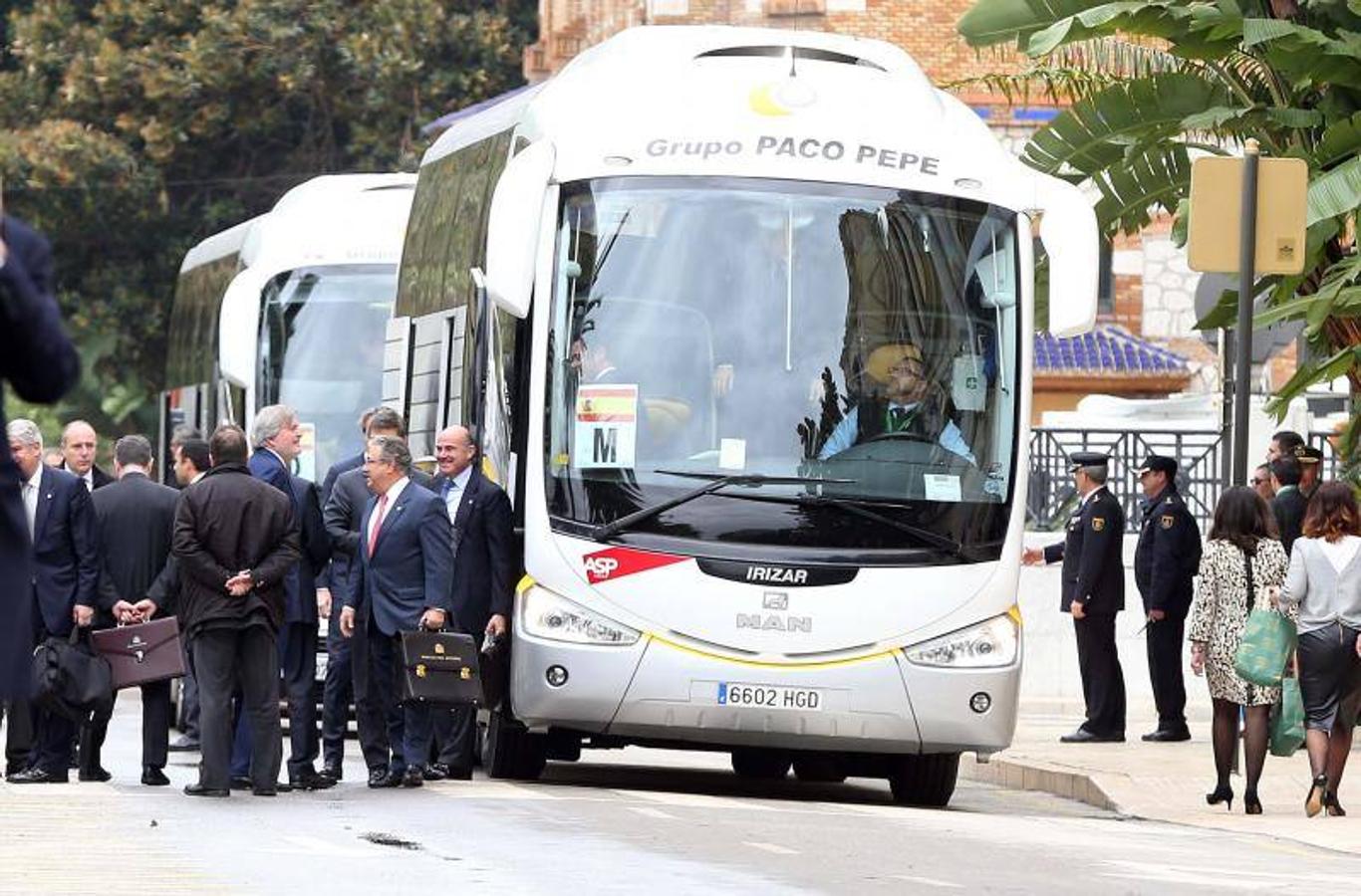 Las mejores imágenes de la cumbre hispano-francesa en Málaga (II)