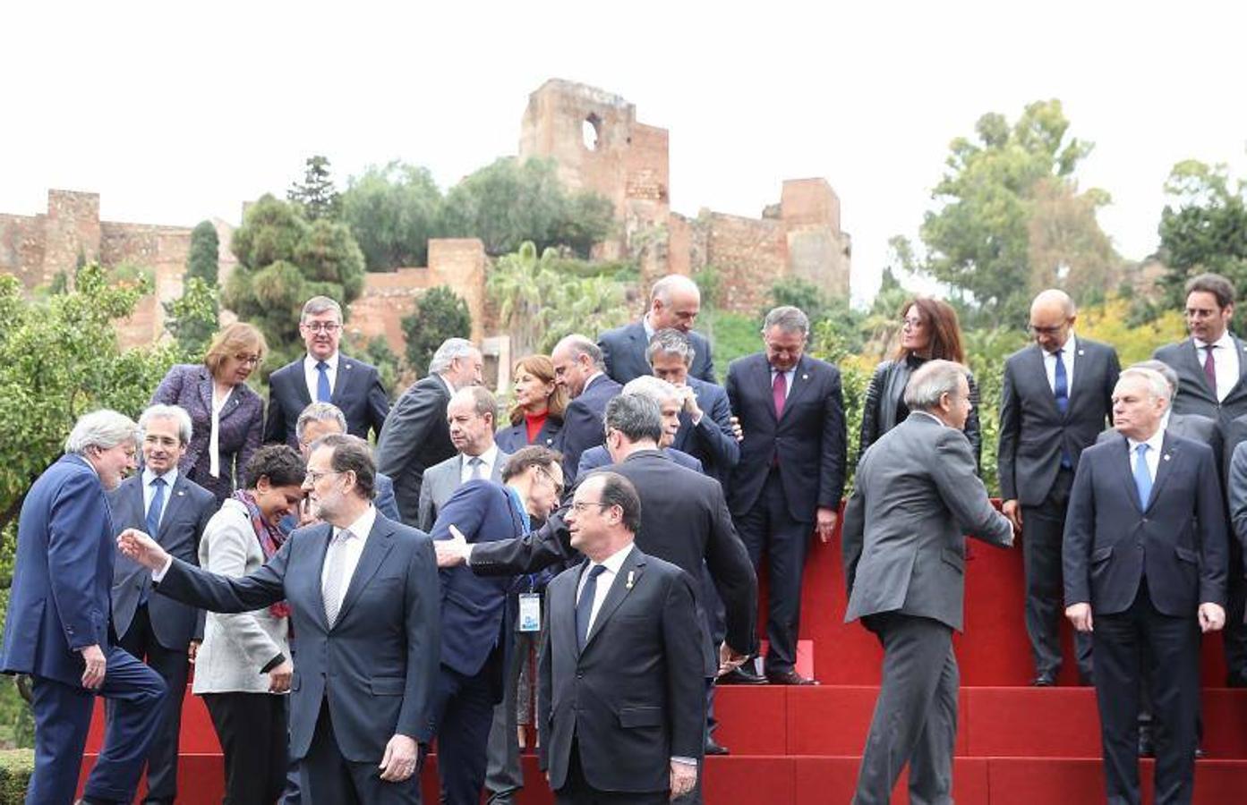 Las mejores imágenes de la cumbre hispano-francesa en Málaga (II)