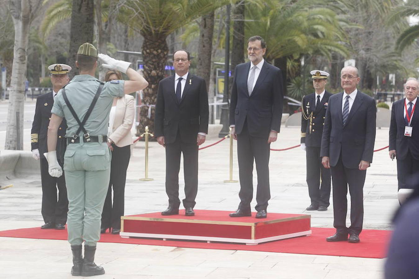 Las mejores imágenes de la cumbre hispano-francesa en Málaga (I)