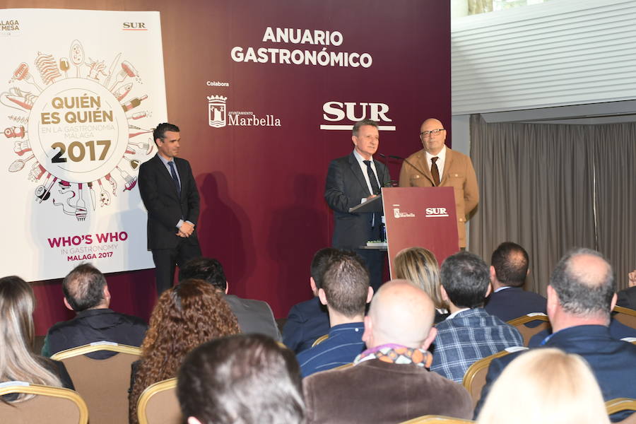 En fotos, presentación de la guía &#039;Quién es quién en la gastronomía de Málaga&#039;