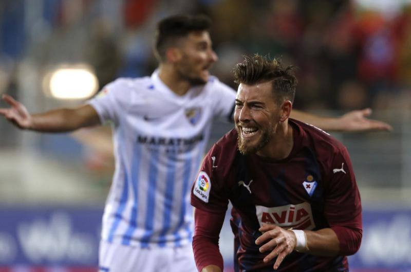 El Eibar-Málaga, en fotos