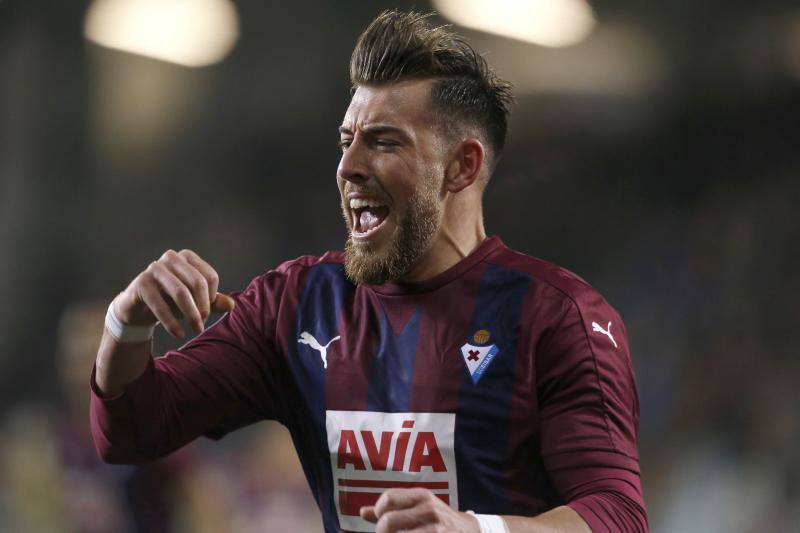 El Eibar-Málaga, en fotos