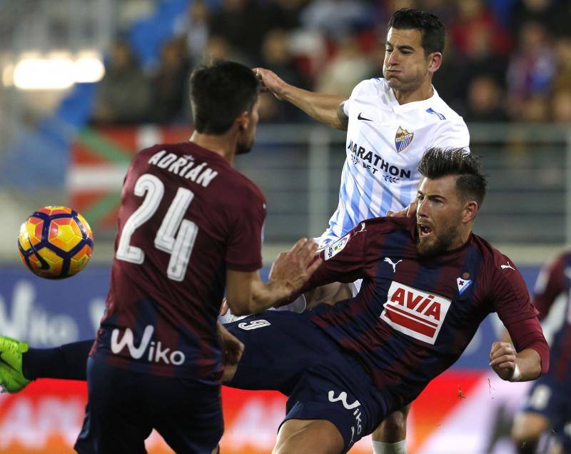 El Eibar-Málaga, en fotos