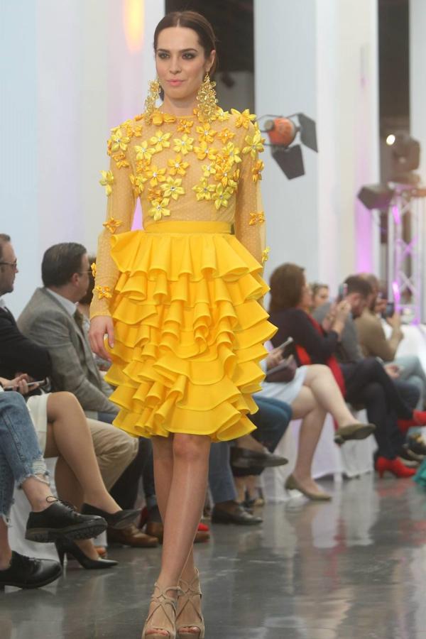 Las mejores fotos del certamen de jóvenes diseñadores de moda flamenca de FIMAF (I)
