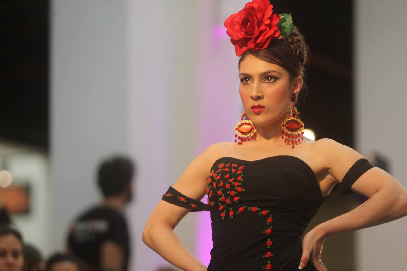 Las mejores fotos del certamen de jóvenes diseñadores de moda flamenca de FIMAF (III)