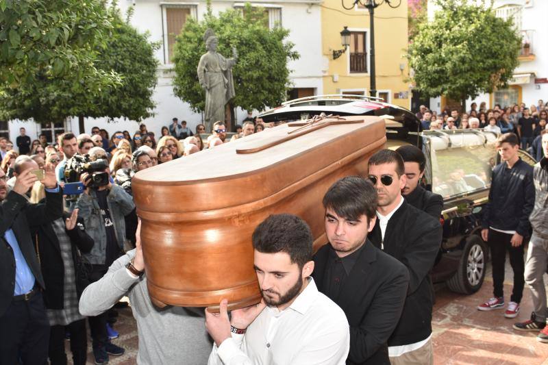 Fotos del funeral por Pablo Ráez en Marbella