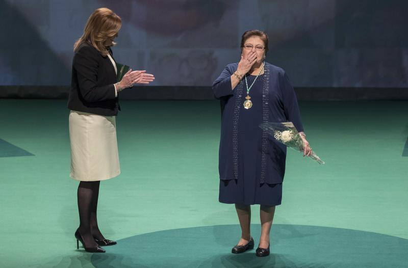 Fotos de la entrega de las Medallas de Andalucía 2017